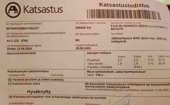 Ford Mondeo Ähtäri