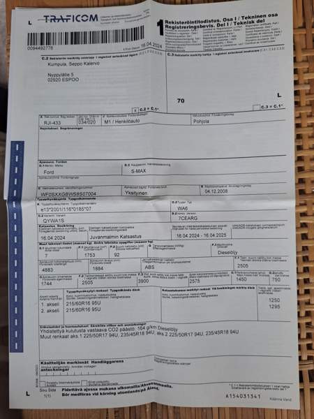 Ford S-MAX Espoo - valokuva 5