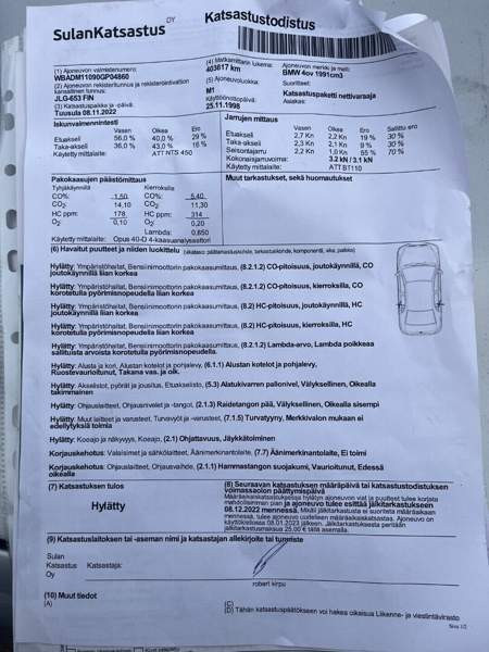 BMW 520 Lohja – foto 6