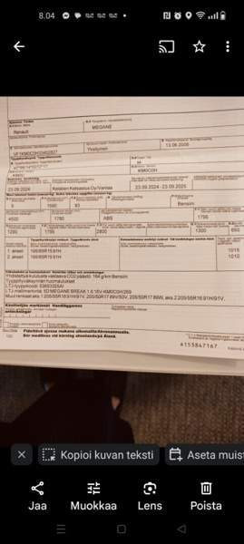 Renault Megane Vantaa - valokuva 3