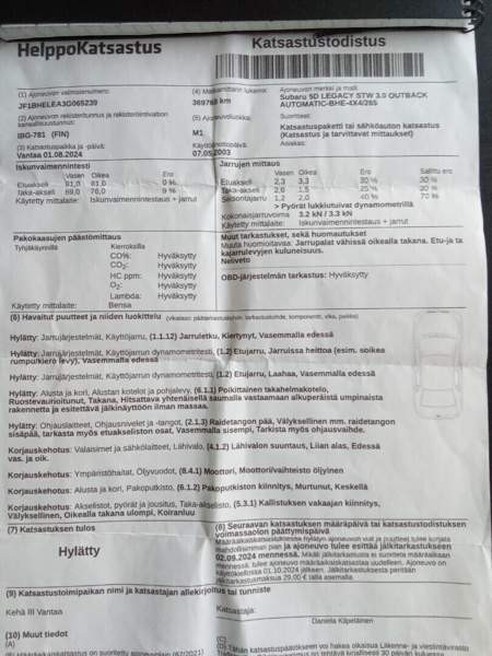 Subaru Legacy Vantaa - valokuva 5