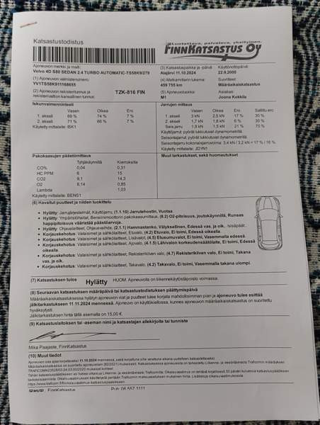 Volvo S80 Kuortane – foto 8