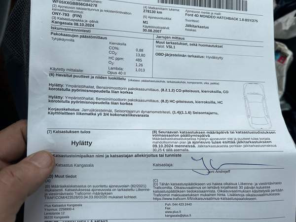 Ford Mondeo Кангасала - изображение 8