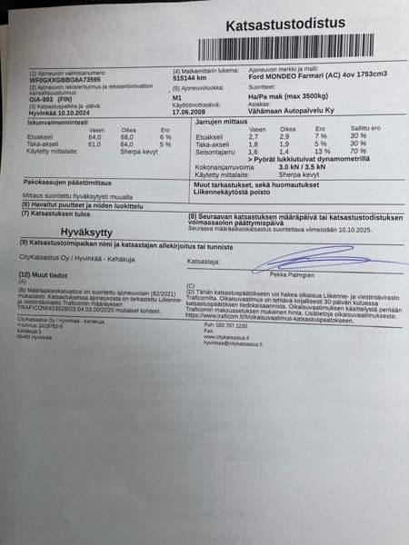 Ford Mondeo Tuusula – foto 6