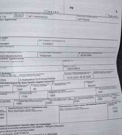 Volkswagen Passat Hämeenlinna