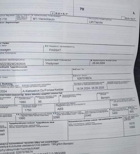 Volkswagen Passat Хямеэнлинна - изображение 1